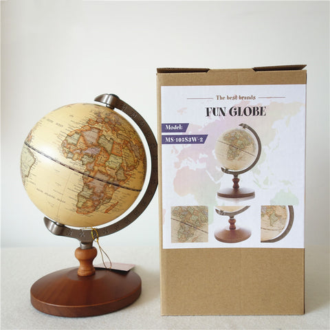 American retro globe