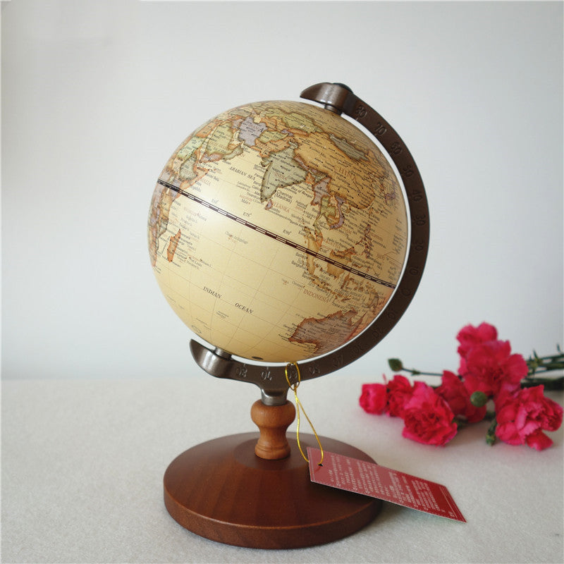 American retro globe